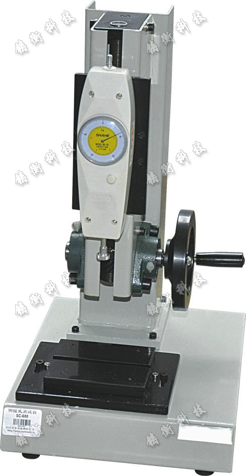 手动立式测试台